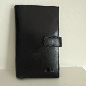 Cellini Black Leather Wallet